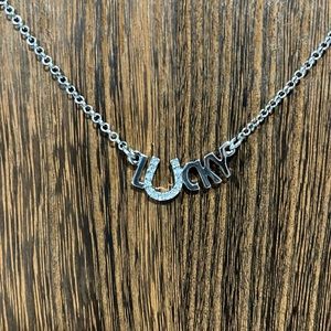 3/$18 Lia Sophia LUCKY Necklace 14” Long with 3” Extender - New - Lot 304